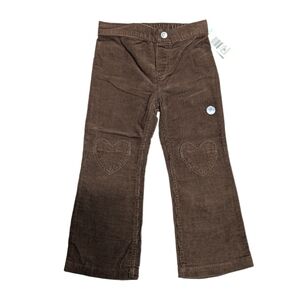 New*WONDER Kids Girls Brown Corduroy pants Size 3T